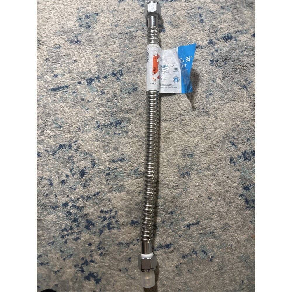 SharkBite 18 Inch PEX-A Expansion Water Heater Con. 3/4 x 3/4  FIP 18" New